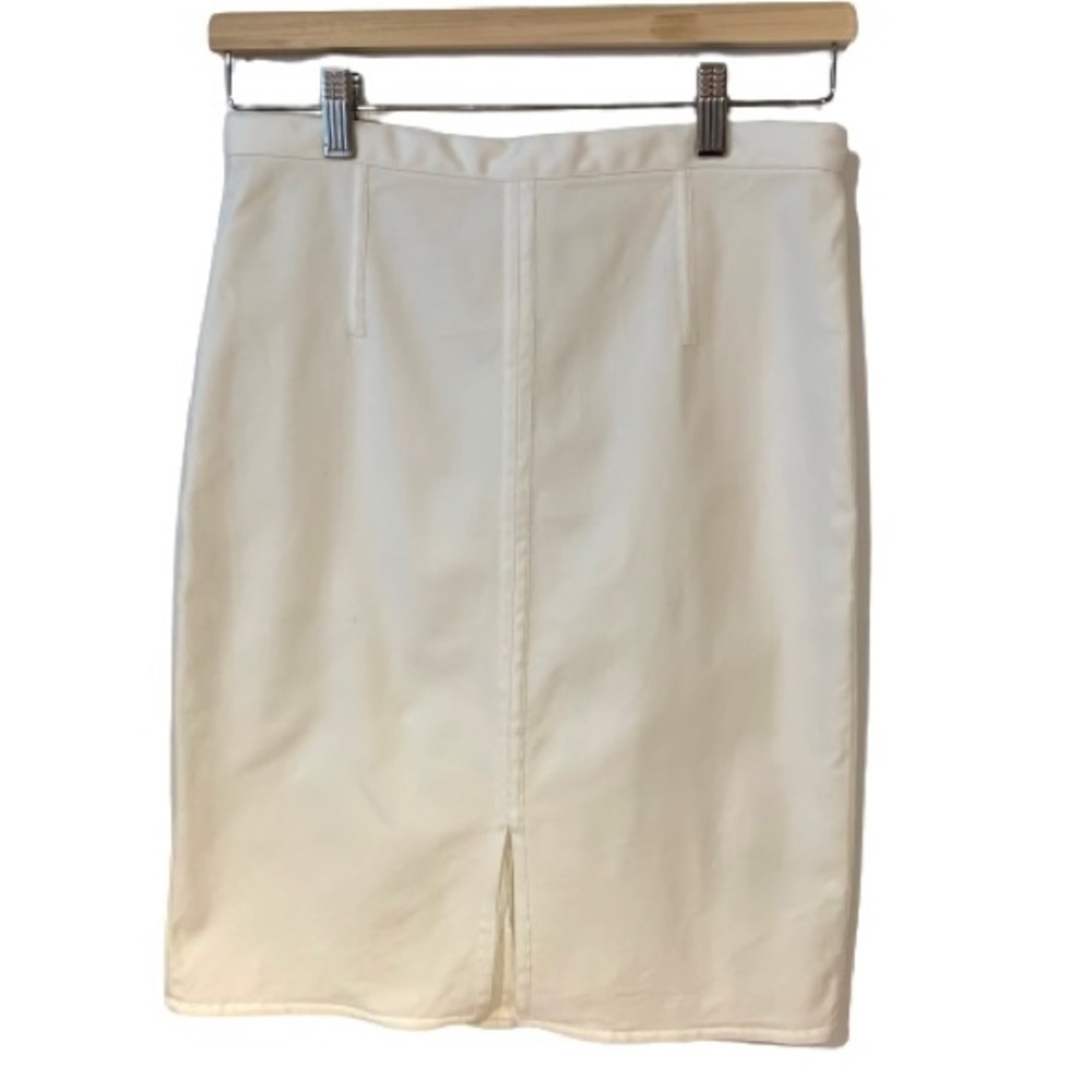 Club Monaco White Pencil Skirt